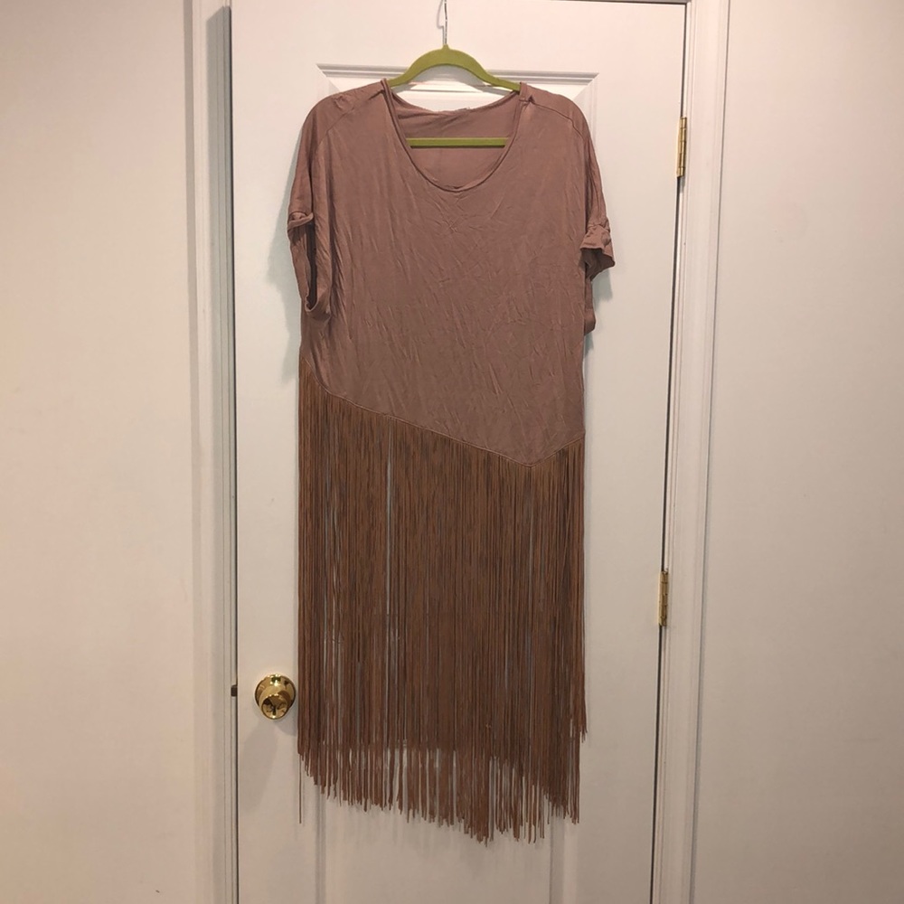 Fringe tee
